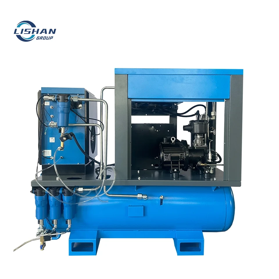 15HP All In One Permanent Magnet Screw Compressor factory