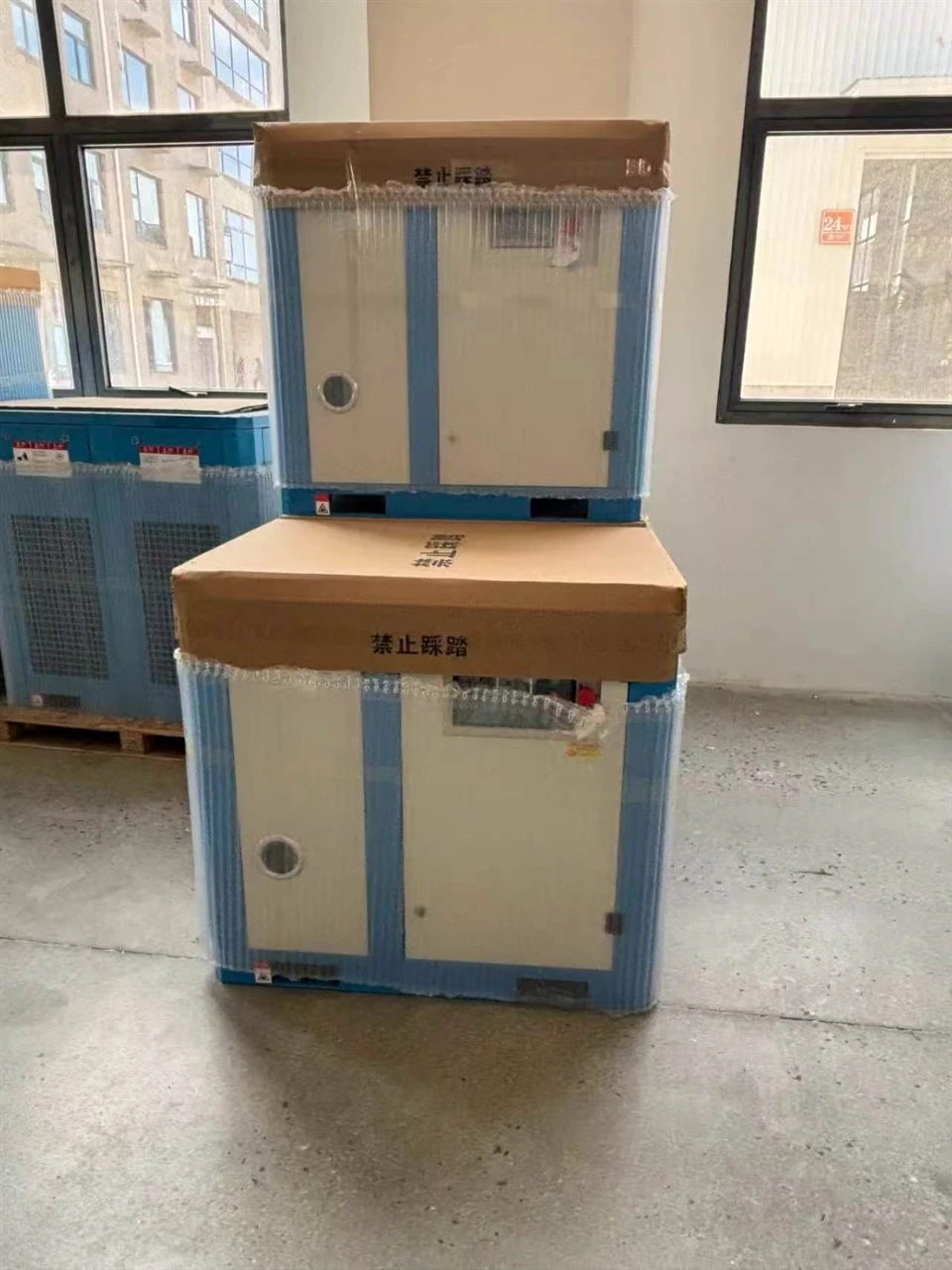 55kw-8bar-380v-screw Air Compressor factory