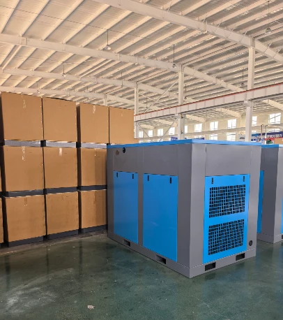 Permanent Magnet Screw Air Compressors Ready For Shipment