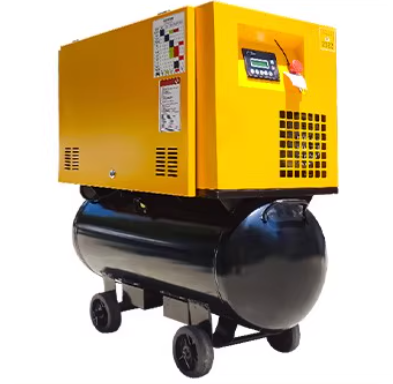 Lubricated Rotary Screw Compressor 26 KW